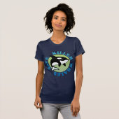 T-shirt Sauvez les baleines tueuses (Devant entier)