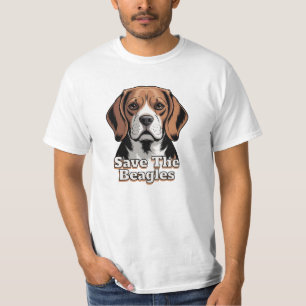 T-shirt Sauvez les Beagles Amoureux des chiens
