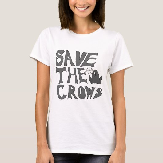 T-shirt Sauvez les corneilles (Devant)