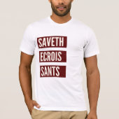 T-SHIRT SAUVEZ LES CROISSANTS (Devant)