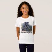 T-Shirt Sauvez les éléphants (Devant entier)