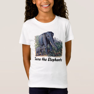 T-Shirt Sauvez les éléphants