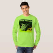 T-shirt Sauvez les koala (Devant entier)