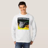 T-shirt Sauvez les koala (Devant entier)