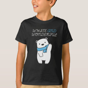 T-SHIRT SAUVEZ LES OURS POLAIRES\OURS POLAIRE MIGNON ET BL