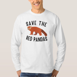 T-shirt Sauvez Les Pandas Rouges