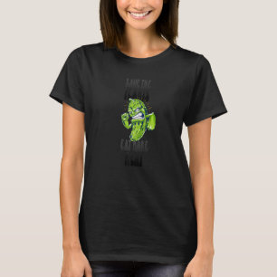 T-shirt Sauvez les Plantes mangez plus de Viande Anti Végé