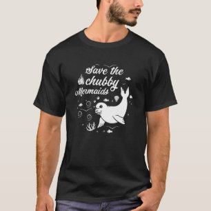 T-shirt Sauvez Les Sirènes De Chubby Drôle Amour Chemise M