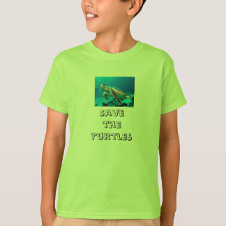 T-shirt Sauvez les tortues