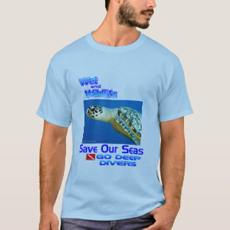 T-shirt Sauvez les tortues de mer