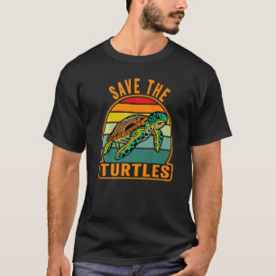 T-shirt Sauvez Les Tortues Droits Animaux Tortues Sea Turt