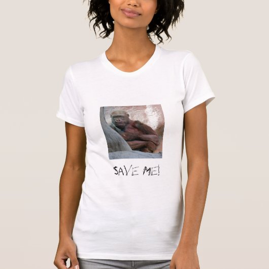 T-shirt Sauvez-moi ! (Devant)