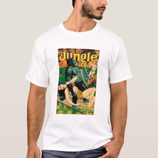 T-shirt Sauvez-moi - Gorilla - Tarzan - Jungle Boy - Marai (Devant)