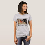 T-shirt Sauvez nos chevaux sauvages (Devant entier)