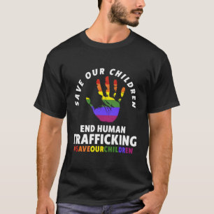 T-shirt Sauvez nos enfants Chemise Mettre fin à la traite