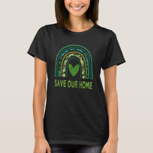 T-shirt Sauvez notre Jour des terres domestique Planète En