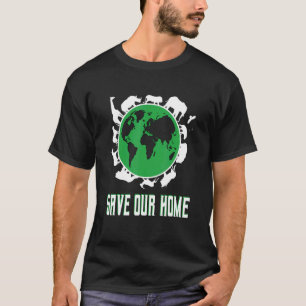 T-shirt Sauvez notre Jour des terres domestique Planète En