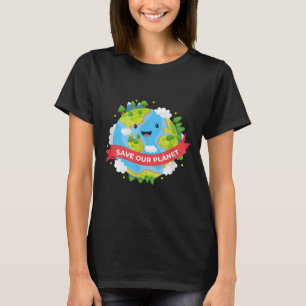 T-shirt Sauvez notre planète Terre Mère Protection De l'en