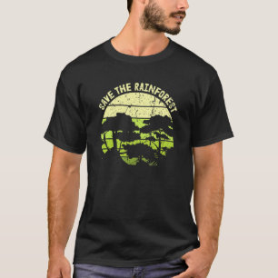 T-shirt Sauvez Rainforest Jour des terres Conservation Pla