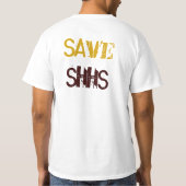 T-SHIRT SAUVEZ SHHS (Dos)