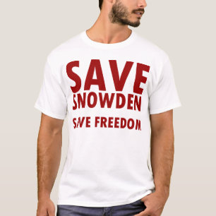 T-SHIRT SAUVEZ SNOWDEN