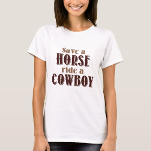 T-shirt Sauvez Un Cheval