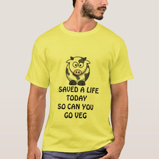 T-SHIRT SAUVEZ UN TEE - SHIRT DE LA VIE (Devant)