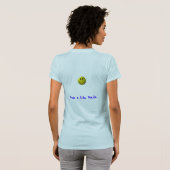 T-shirt Sauvez une vie, sourire… (Dos entier)