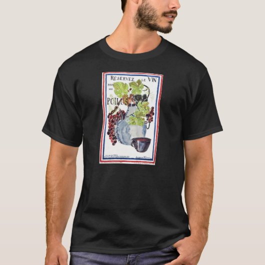 T-shirt Sauvez votre vin pour les soldats (Devant)