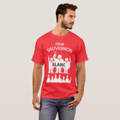 T-shirt Sauvignon Blanc Vin Drinker (Devant entier)