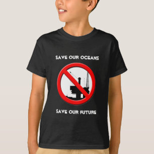 T-shirt Sauvons nos océans Les enfants touchés par la ma