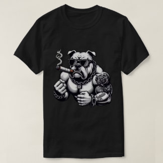 T-Shirt Savage Bulldog – Vibes de Rebelle de Rue