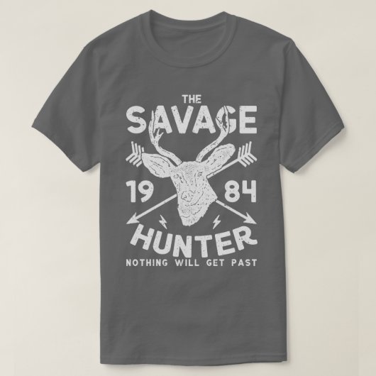 T-shirt Savage Deer Hunter (Design devant)