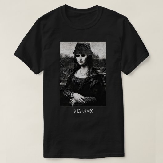 T-shirt SAVAGE MONALISA (MALEEK) (Design devant)