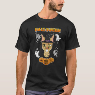 T-shirt Savannah Chat Je Jouis D'Halloween