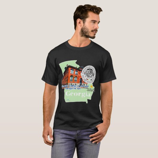 T-shirt Savannah College Of Art And Design (Scad) (Savanna (Devant entier)