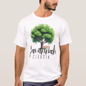 T-shirt Savannah Georgia (Devant)