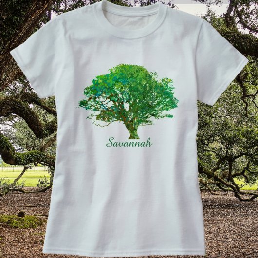 T-shirt Savannah Georgia Tree
