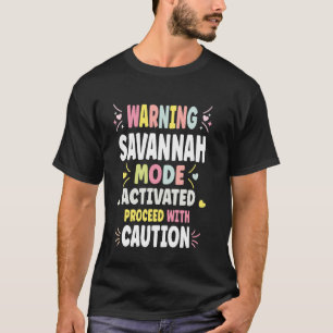 T-shirt SAVANNAH Personnalisé Femmes SAVANNAH personnalisé