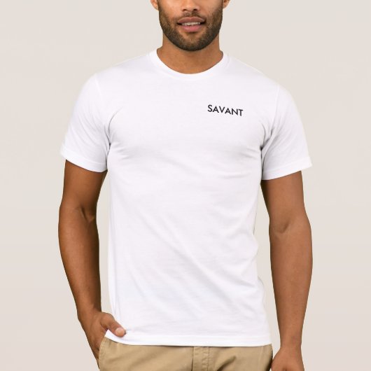 T-shirt SAVANT (Devant)