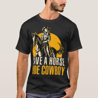 T-shirt Save A Horse Ride Cowboy Funny Retro Design 