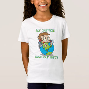 T-Shirt Save Our Earth Kids shirt