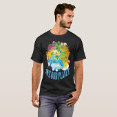 T-shirt Save Our Planet Sea Animal Ocean Saying (Devant entier)