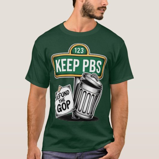 T-shirt Save PBS (3) (Devant)