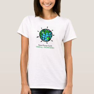 T-shirt Save Planet Earth - Wildthing - Conservation -