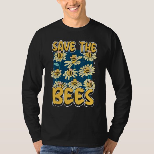 T-shirt Save the bees Beekeeper cute honey bee costume 9 (Devant)