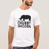 T-shirt Save the Chubby Unicorn (Devant)
