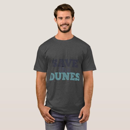 T-shirt Save the Dunes Oversized (Devant entier)