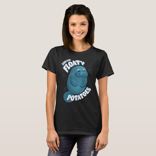 T-SHIRT SAVE THE FLOATY POTATOES (Devant entier)