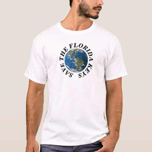 T-shirt Save The Florida Keys (Devant)